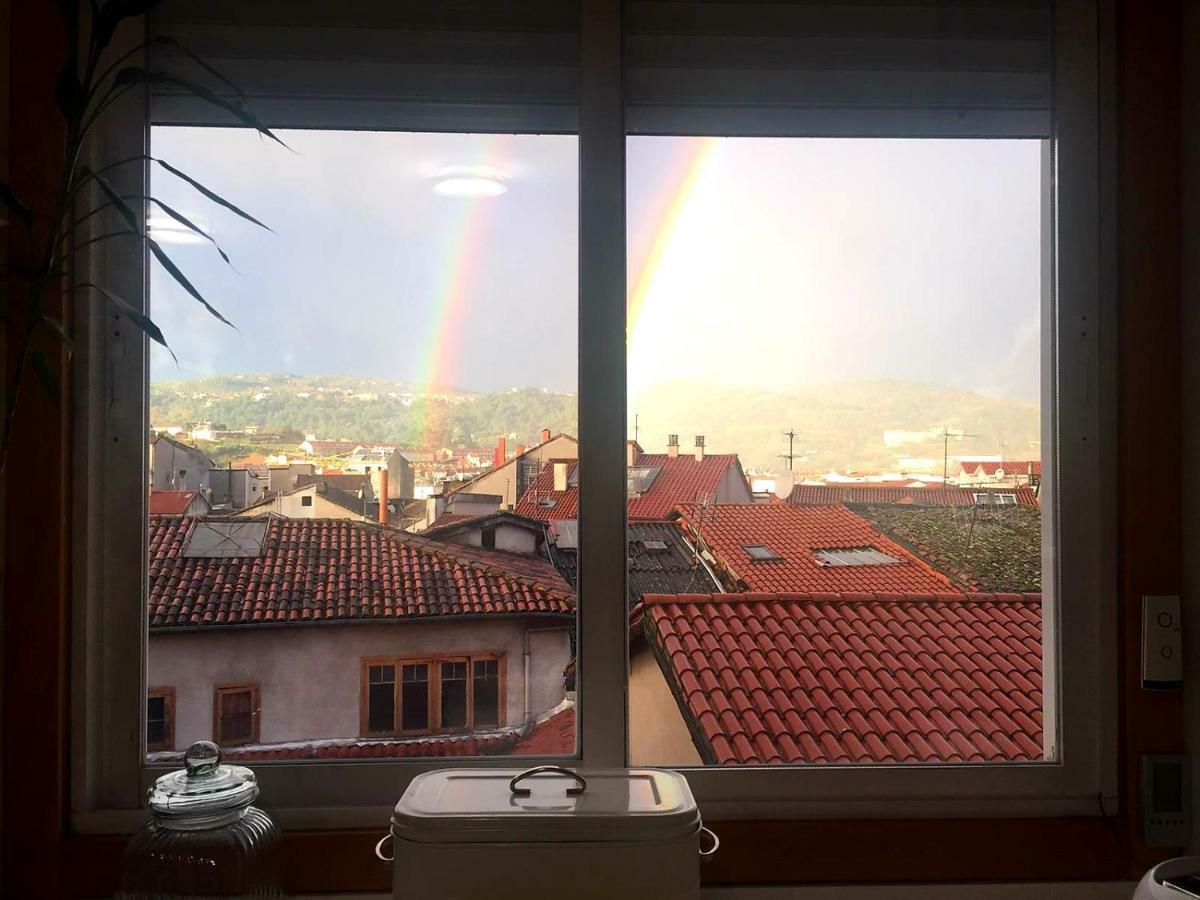 Duplex Luminoso Con Vistas En El Centro De Ourense Lägenhet Exteriör bild